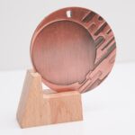 Медаль МА086 Bronza D70мм місце під жетон 50мм