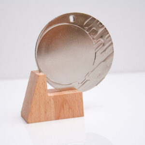 Медаль МА086 Silver D70мм місце під жетон 50мм