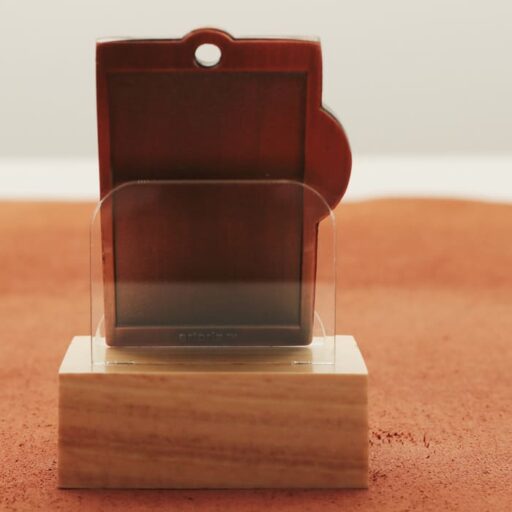 Медаль МА088 Bronza прямокутна з гербом України місце під Жетон D25мм (65*40мм)