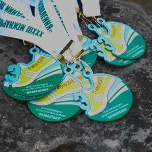 Медаль для марафону ЗВІЛЬНЕННЯ із призовим місцем 10см