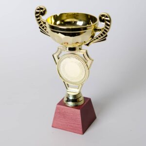 Кубок Коломбо пластиковий для нагородження  на дитячіх змаганнях Н20 см