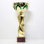 Кубок K5052А нагорода з великою чашею та місцем під жетон D25мм h35см