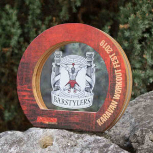 Награда акрил с деревом WORKOUT Высота 16см DAWA16