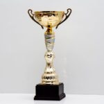 Кубок К1810С великий кубок чаша з ручками для нагородження h35см