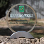 Награда стекло с дюралью МОЛОДОЙ ЧЕЛОВЕК ГОДА