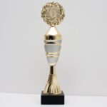 Стема нагородна Фаворит С жетон D50мм основа мармур h25см