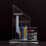 Нагорода скляна GL-54 h16см