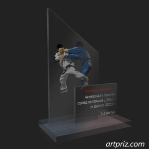 Нагорода скляна GL-54 h16см