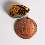 Медаль МА195 Бронза зі стрічкою D50мм