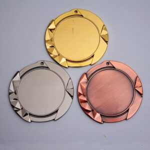 Медаль МА084 срібло зі стрічкою D70мм жетон D50мм