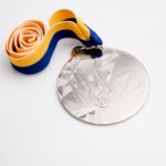 Медаль МА089 Срібло зі стрічкою D70мм