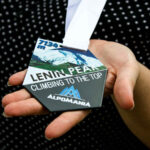 Медаль по альпинизму АЛЬПОМАНИЯ 100мм АРТПРИЗ ALP10