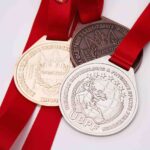 Медаль спортивна Лита D90 мм Бодібілдінг