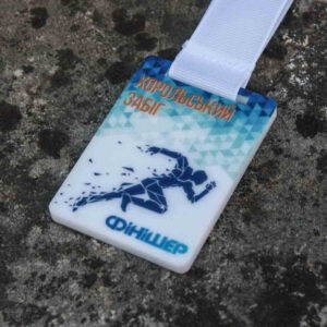 Медаль акрилова прямокутна FINISHER