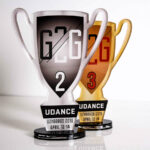 Кубок акриловий UDANCE h20см
