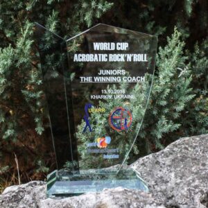 Нагорода скляна ROCK N ROLL GL-24 h25см