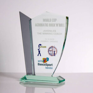 Нагорода скляна ROCK N ROLL GL-24 h25см