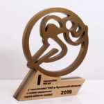 Приз наградной по легкой атлетике БЕГ Первое место Высота 25см