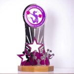 Кубок нагородний по черлідингу з гравіюванням (виготовлений на замовлення) КИ5705А