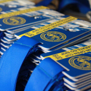 Медаль з металу прямокутна SHOTOKAN KARATE-DO