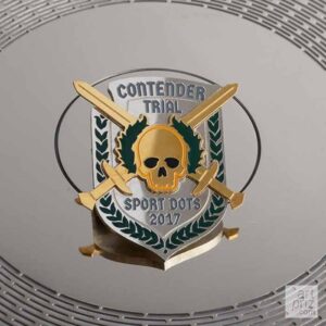 Значок металлический SPORT DOTS