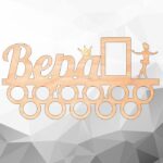 Медальниця дерев'яна іменна Розмір 53*28см MD8