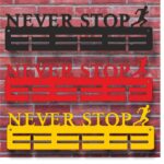 Вешалка для медалей металлическая NEVER STOP размер 55х17см MD32