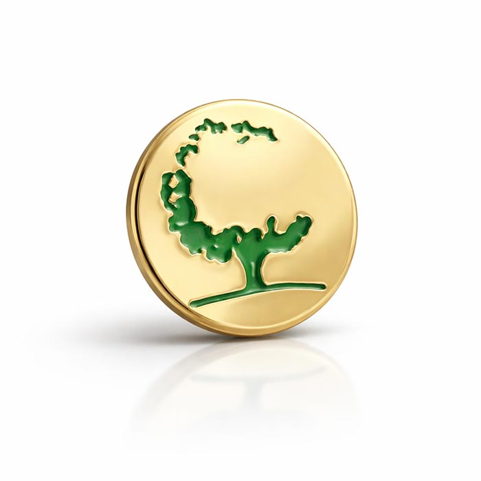 Значок круглий TREE 20мм