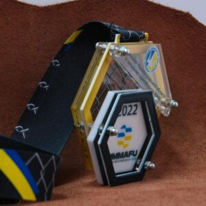 Медаль композітна зі смішаних одноборств ММА  Розмір 90*90мм МКМА1