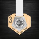 МЕДАЛЬ ИЗ ДЕРЕВА 9ММ А-ЛИГА 2020 MWAL20