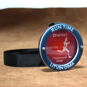 Медаль акрилова двухшарова RUN TIME MAMRT1 Н9см MAMRT1