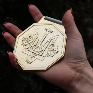 Медаль спортивна Лита D90 мм TMS