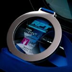 Медаль скляна з металом TURBO EVENT Розмір 100мм MGRTE10