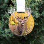 Медаль акрилова двохкомпонентна САСТ #1Розмір 80х90мм MAD90