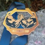 Медаль металева з накладками АРМРЕСТЛИНГ 3 місце Розмір 150*135см. МАK15