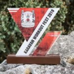 Награда для воркаута Barstylers размер 15х16см NBDA16