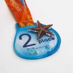 Медаль акриловая SEA STAR Размер 70*65мм MASS70