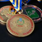 Медаль з бодібілдінга та фітнес бікіні м.Харків