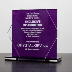 Нагорода з акрілу CRYSTALKIEV Висота16см NACK16