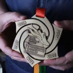 Медаль 5 MARATHONS FINISHER Розмір 120*120мм МL5M120