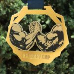 Медаль металева з накладками АРМРЕСТЛИНГ 1 місце Розмір 150*135см. МАK15