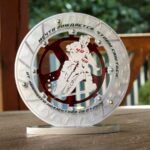 Нагорода з дюралюмінія та акрілу МРІЯ Висота 19см NMM19