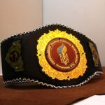 Пояс чемпіона з кікбоксингу WTKA 6м Розмір 126х25см PKWTKA6126