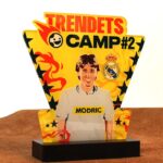 Приз з акрилу для Футболу Trendets Camp Розмір 16х18см SATC167