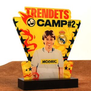 Приз з акрилу для Футболу Trendets Camp Розмір 16х18см SATC167