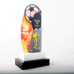 Нагородний Приз з Футболу, акрил, 15х35см АРТПРИЗ NPFAA35