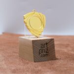 Медаль MA5016 Золото Д50мм місце під жетон 25мм