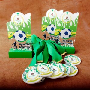 Статуетка Нагорода з Футболу Клуб Лева 8х16см АРТПРИЗ SNFKL