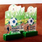 Статуетка Нагорода з Футболу Клуб Лева 8х16см АРТПРИЗ SNFKL