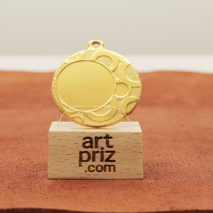 Медаль МА1140 Золото, D40мм Жетон 25мм, універсальна